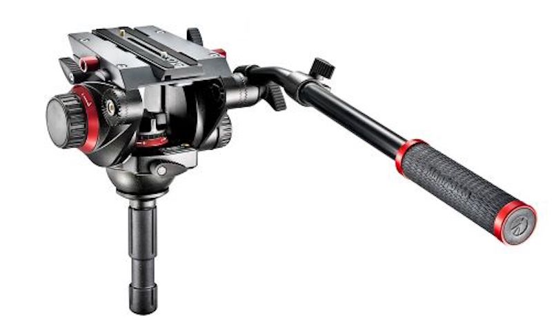 Essential video production gear: The Manfrotto 504 pan and tilt video head.